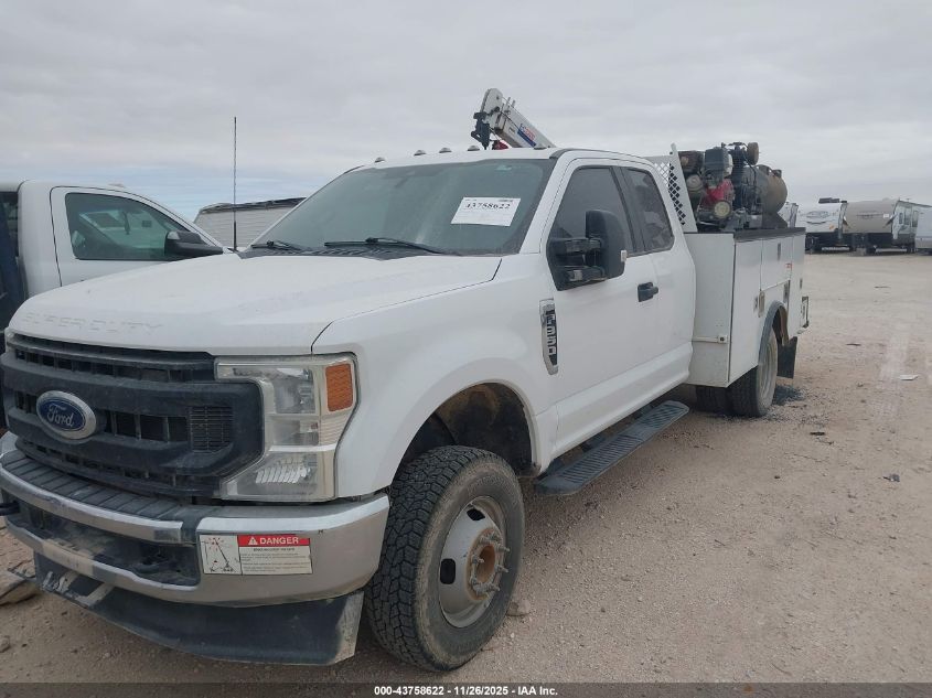 2022 Ford F-350 Chassis Xl VIN: 1FD8X3HN6NEF33962 Lot: 43758622