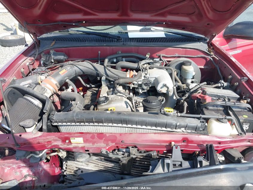 2004 Toyota Tacoma Prerunner VIN: 5TENM92N74Z418908 Lot: 43758631