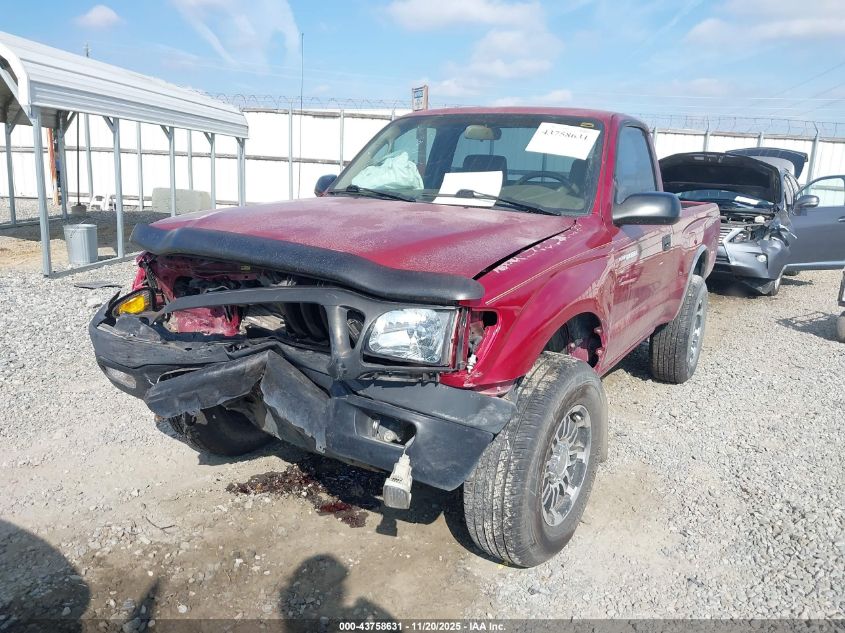 2004 Toyota Tacoma Prerunner VIN: 5TENM92N74Z418908 Lot: 43758631