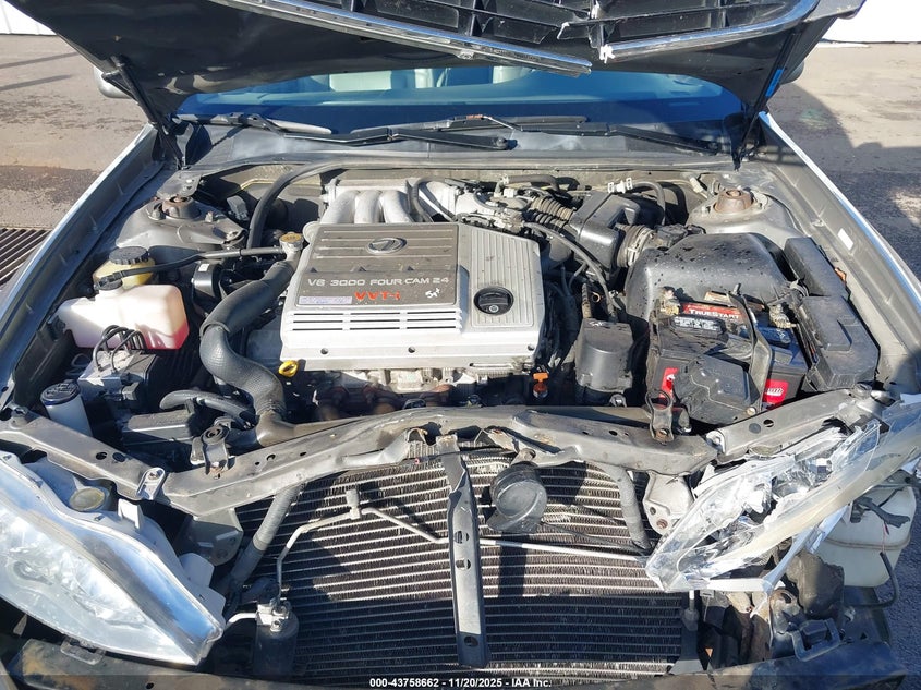 1999 Lexus Es 300 VIN: JT8BF28G0X0201622 Lot: 43758662