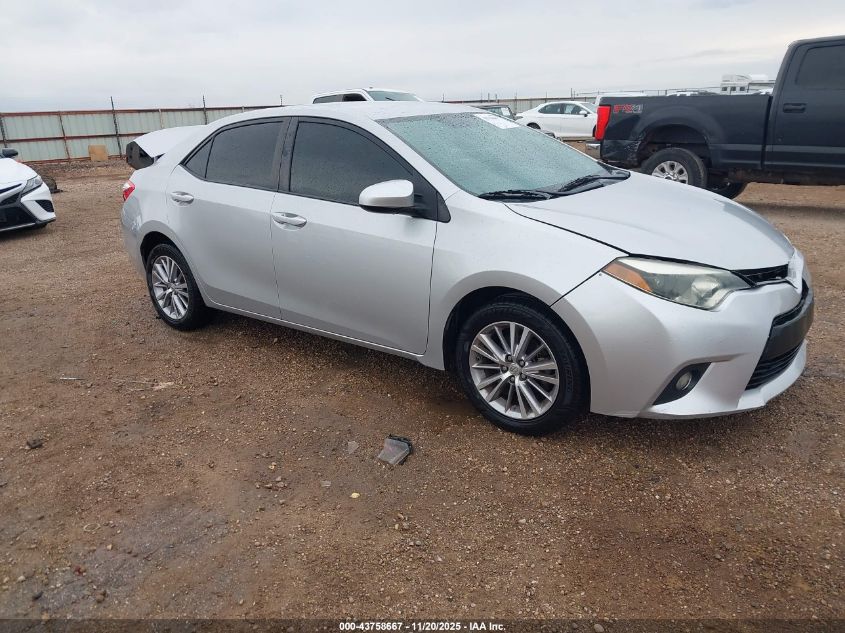 TOYOTA COROLLA LE PLUS