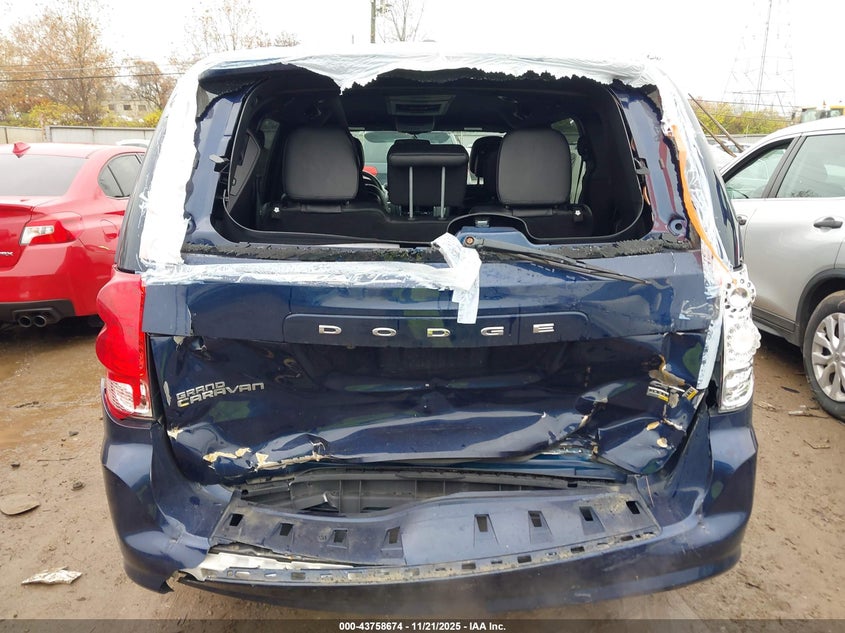 2017 Dodge Grand Caravan Gt VIN: 2C4RDGEG4HR674874 Lot: 43758674