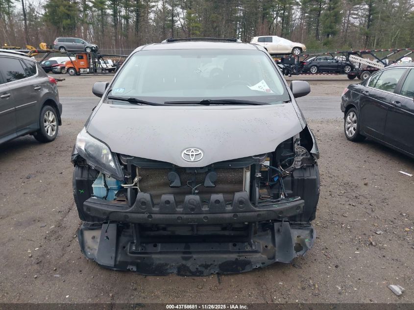 2011 Toyota Sienna Se VIN: 5TDXK3DC7BS131389 Lot: 43758681