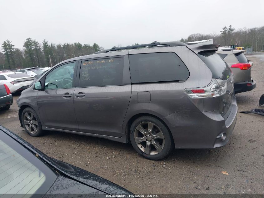 2011 Toyota Sienna Se VIN: 5TDXK3DC7BS131389 Lot: 43758681