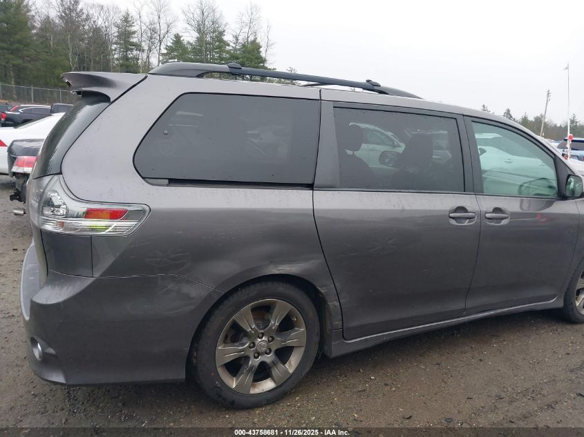 2011 Toyota Sienna Se VIN: 5TDXK3DC7BS131389 Lot: 43758681