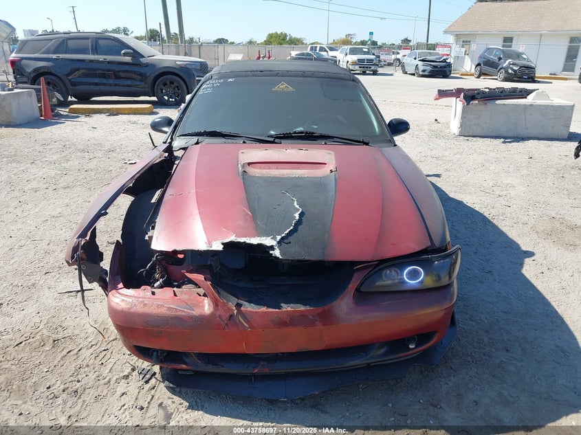 1997 Ford Mustang Gt VIN: 1FALP45X0VF183660 Lot: 43758697