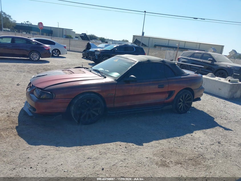 1997 Ford Mustang Gt VIN: 1FALP45X0VF183660 Lot: 43758697