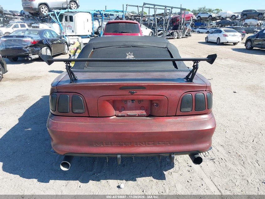 1997 Ford Mustang Gt VIN: 1FALP45X0VF183660 Lot: 43758697