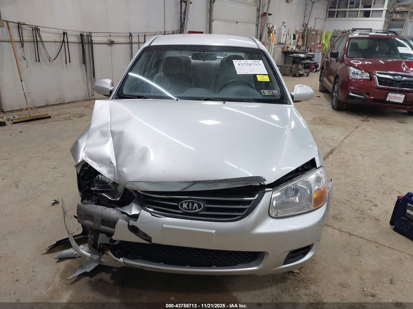 2008 Kia Spectra Ex VIN: KNAFE122585569454 Lot: 43758713
