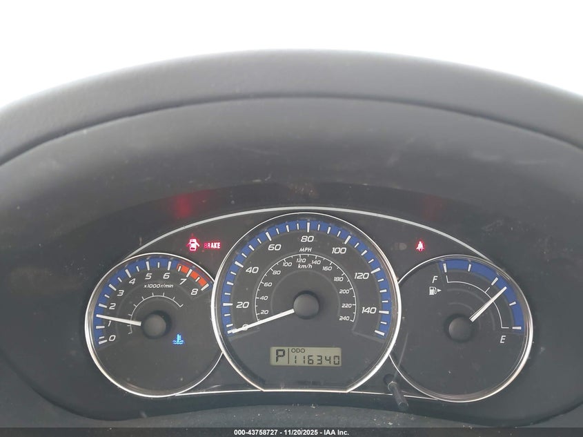 2011 Subaru Forester 2.5X VIN: JF2SHABC2BH768695 Lot: 43758727