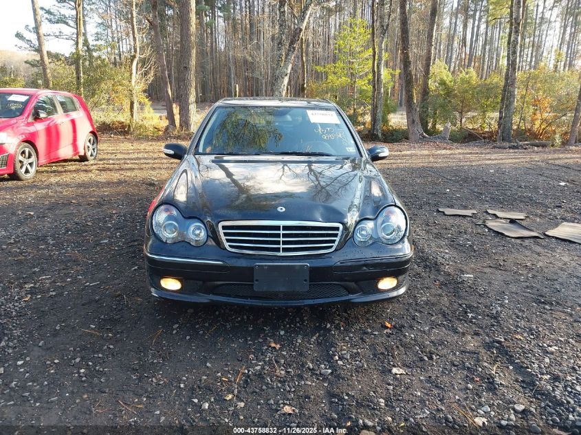 2007 Mercedes-Benz C 230 Sport VIN: WDBRF52H57F920251 Lot: 43758832