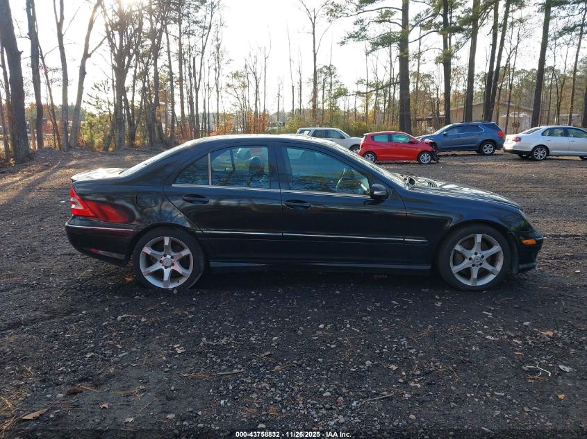 2007 Mercedes-Benz C 230 Sport VIN: WDBRF52H57F920251 Lot: 43758832