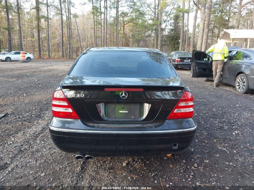 2007 Mercedes-Benz C 230 Sport VIN: WDBRF52H57F920251 Lot: 43758832