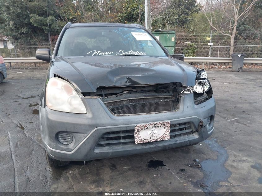 2005 Honda Cr-V Lx VIN: SHSRD68515U300730 Lot: 43758861