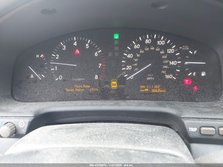 2004 Lexus Ls 430 VIN: JTHBN36F440145182 Lot: 43758874