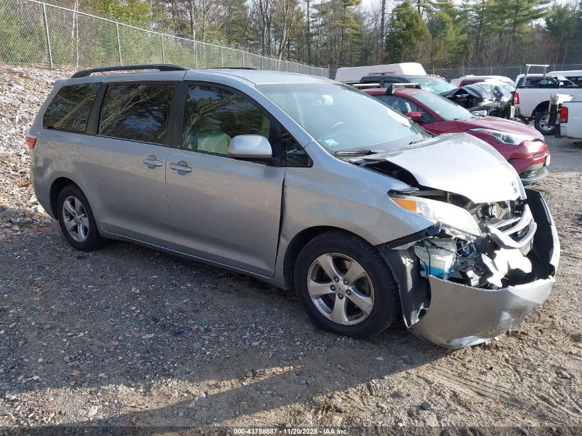 TOYOTA SIENNA LE 8 PASSENGER