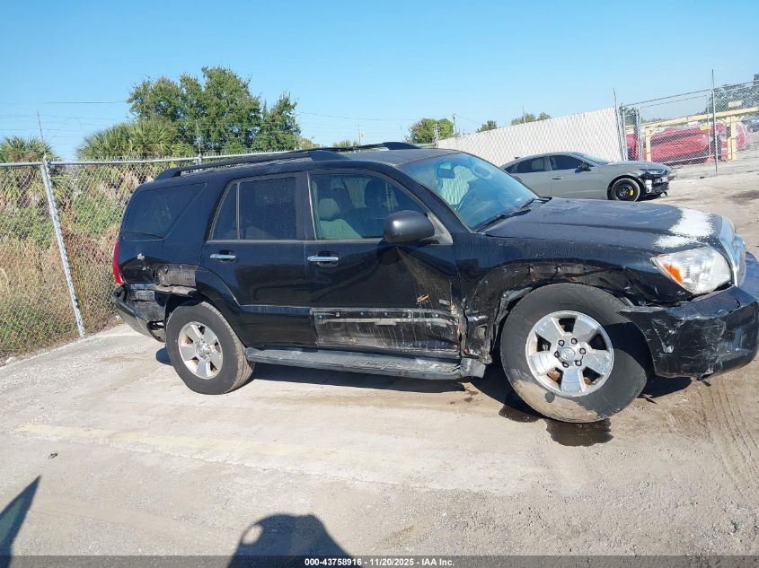 2007 Toyota 4Runner Sr5 V6 VIN: JTEZU14R078087366 Lot: 43758916