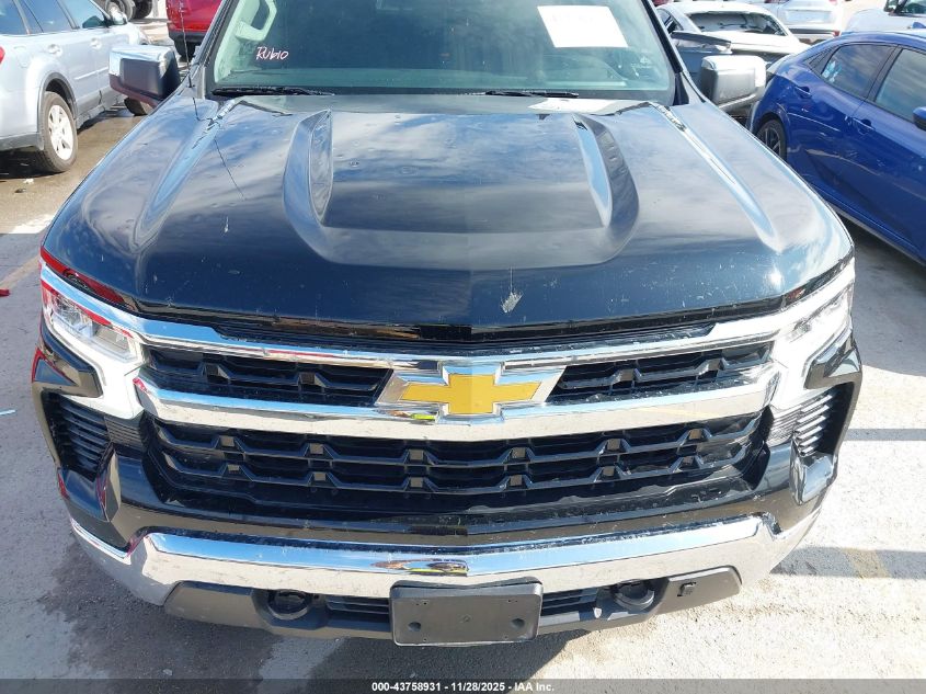 2022 Chevrolet Silverado 1500 4Wd Standard Bed Lt VIN: 3GCUDDET0NG661188 Lot: 43758931