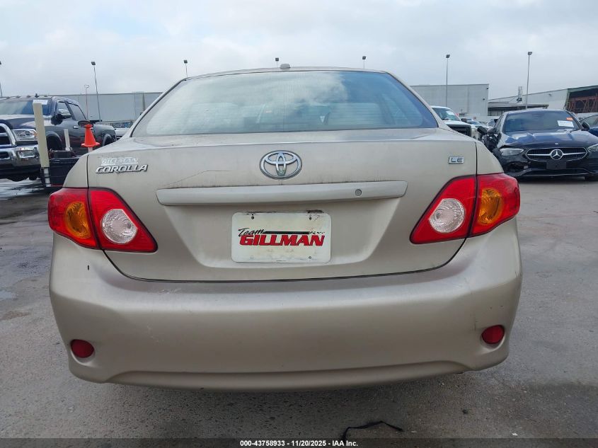 2009 Toyota Corolla Le VIN: 1NXBU40E39Z064888 Lot: 43758933