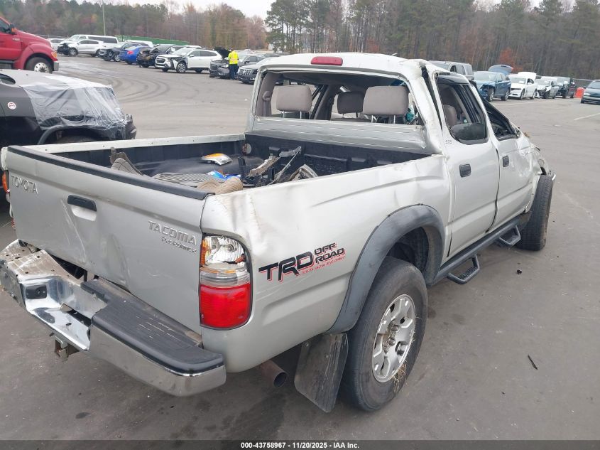 2001 Toyota Tacoma Prerunner VIN: 5TEGM92N81Z833174 Lot: 43758967