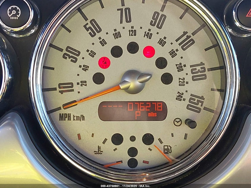 2006 Mini Cooper S VIN: WMWRH33556TK58950 Lot: 43758981