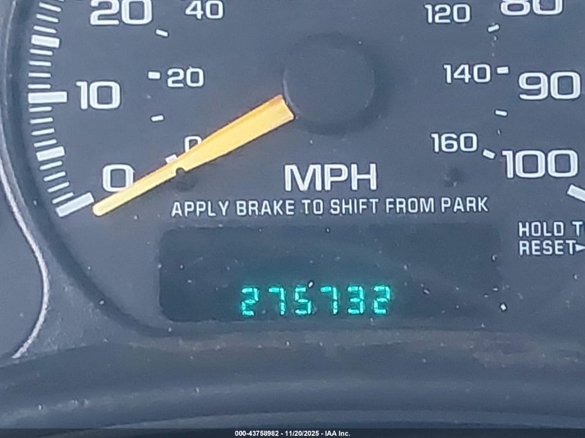 2001 Chevrolet Silverado 1500 Ls VIN: 2GCEC19V711211297 Lot: 43758982