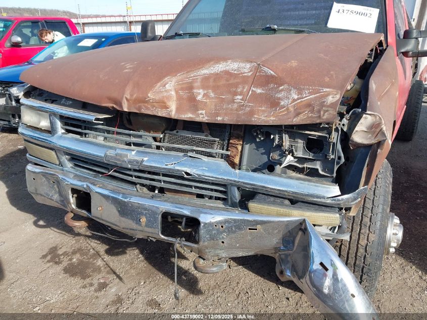 1992 Chevrolet Gmt-400 K3500 VIN: 1GCHK34F7NE187776 Lot: 43759002