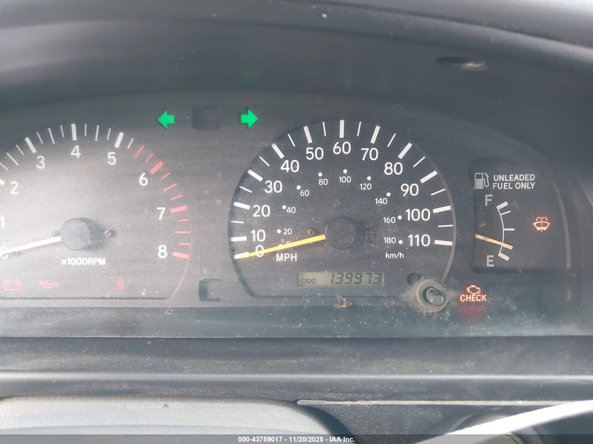 2000 Toyota Tacoma Prerunner V6 VIN: 4TASN92N5YZ605190 Lot: 43759017