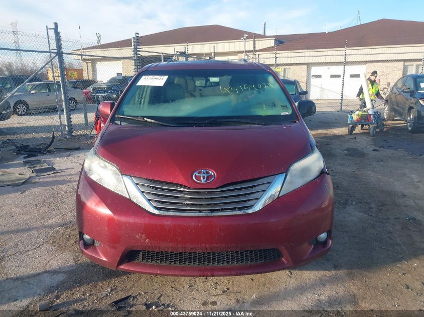 2011 Toyota Sienna Xle VIN: 5TDDK3DCXBS016482 Lot: 43759024
