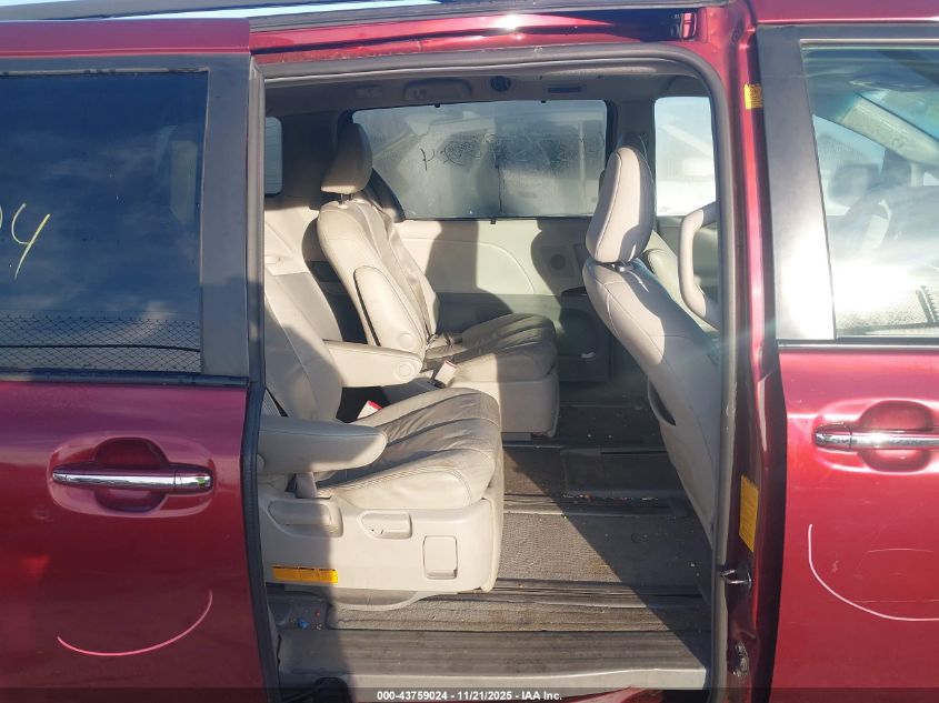 2011 Toyota Sienna Xle VIN: 5TDDK3DCXBS016482 Lot: 43759024