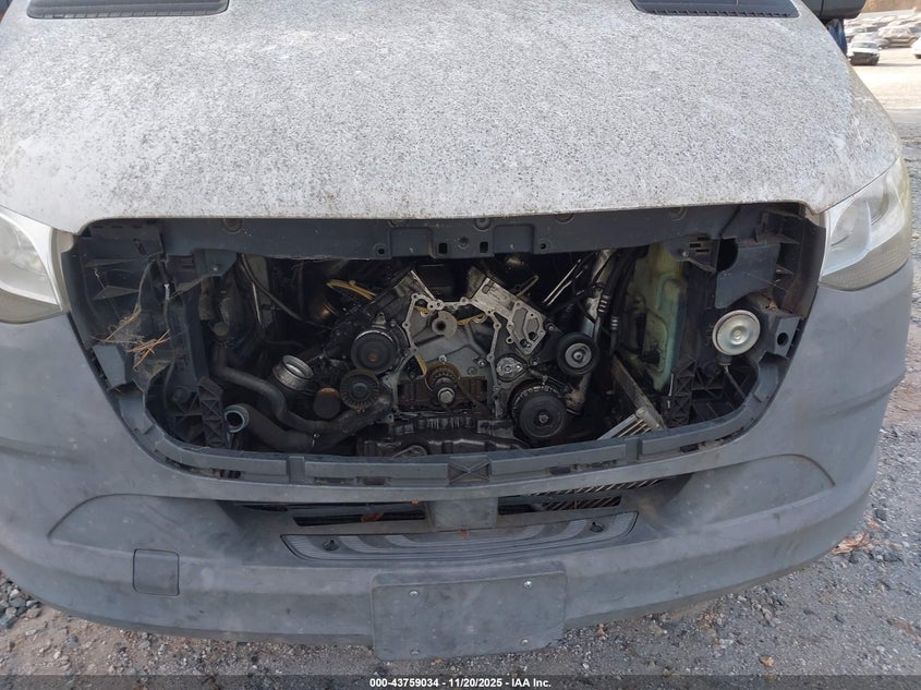 2019 Mercedes-Benz Sprinter 3500 High Roof V6 VIN: WD4PF1CD6KT013621 Lot: 43759034