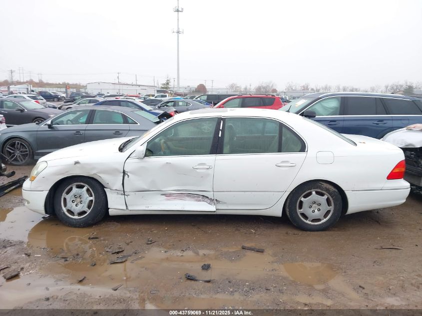 2002 Lexus Ls 430 VIN: JTHBN30F320067581 Lot: 43759069