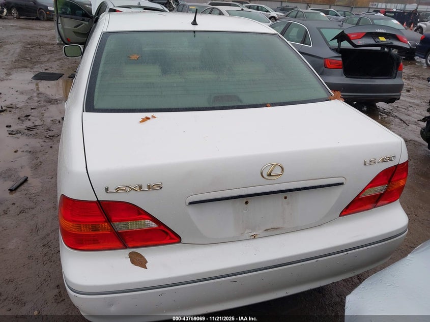 2002 Lexus Ls 430 VIN: JTHBN30F320067581 Lot: 43759069