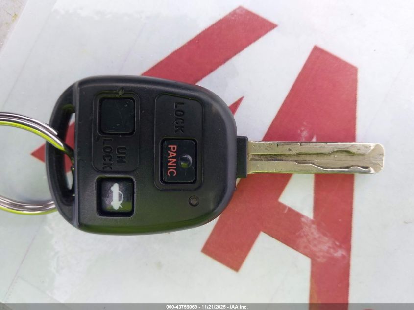 2002 Lexus Ls 430 VIN: JTHBN30F320067581 Lot: 43759069