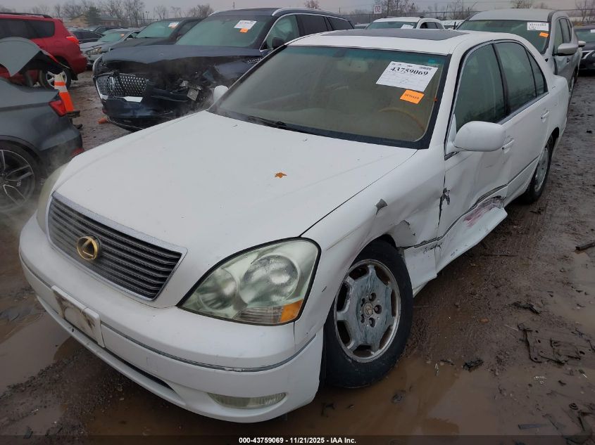 2002 Lexus Ls 430 VIN: JTHBN30F320067581 Lot: 43759069