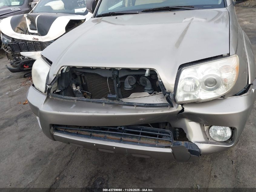 2006 Toyota 4Runner Sr5 V6 VIN: JTEZU14R660075672 Lot: 43759068