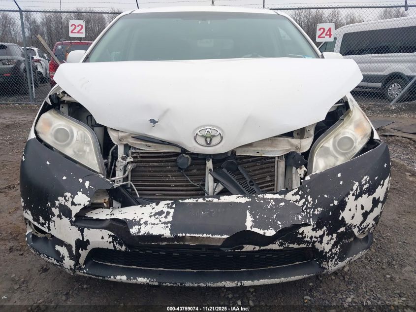 2011 Toyota Sienna Le V6 VIN: 5TDKK3DC0BS096544 Lot: 43759074