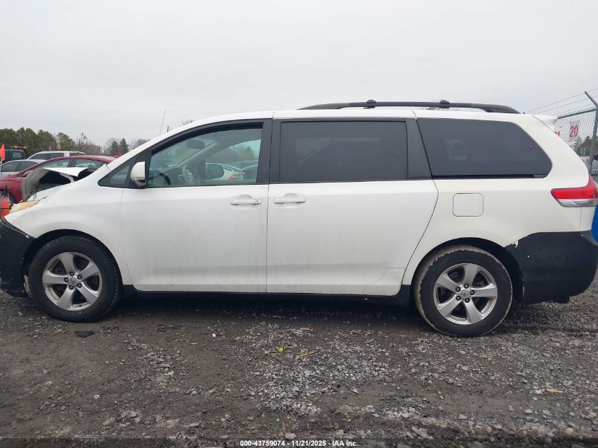 2011 Toyota Sienna Le V6 VIN: 5TDKK3DC0BS096544 Lot: 43759074