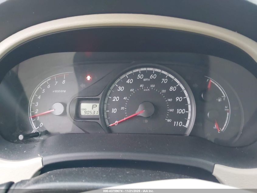 2011 Toyota Sienna Le V6 VIN: 5TDKK3DC0BS096544 Lot: 43759074