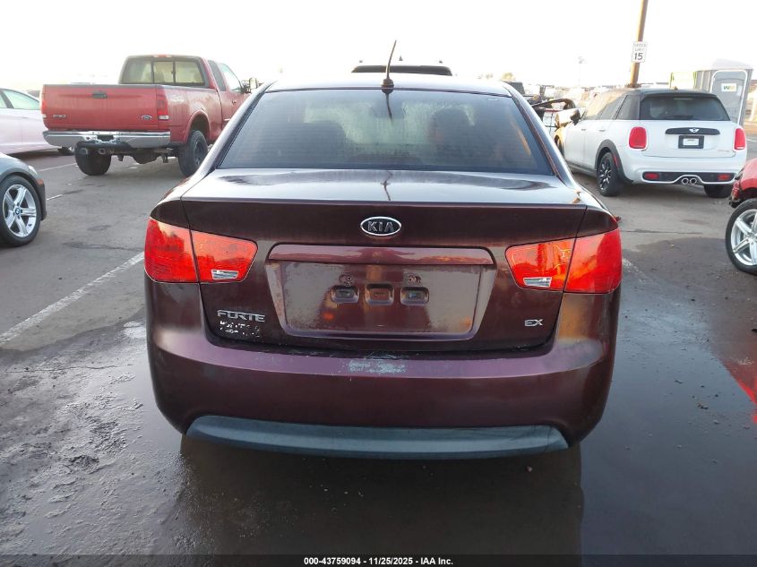 2010 Kia Forte Ex VIN: KNAFU4A25A5248347 Lot: 43759094