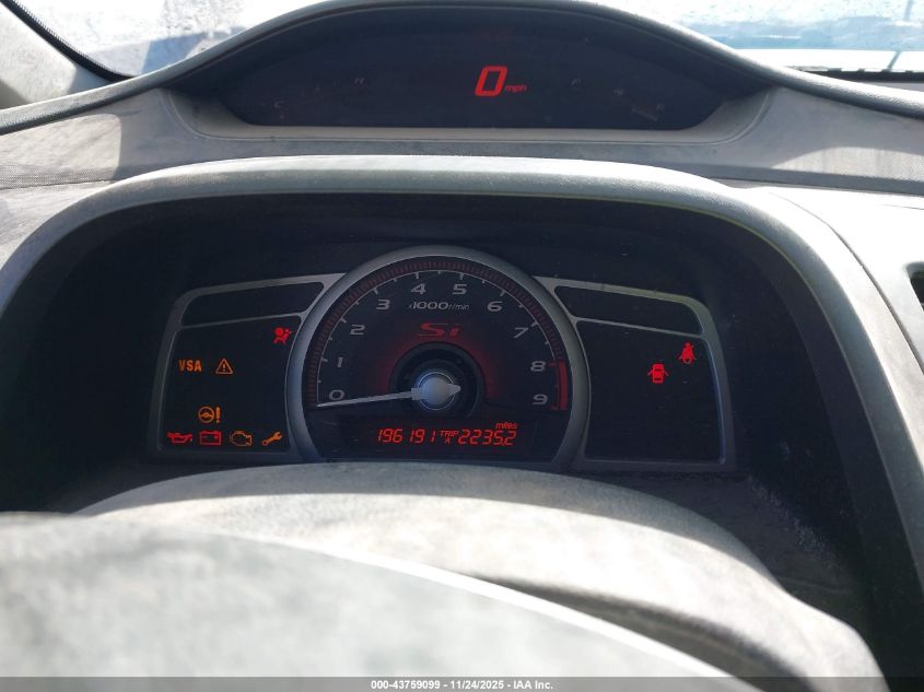 2007 Honda Civic Si VIN: 2HGFA55517H708208 Lot: 43759099