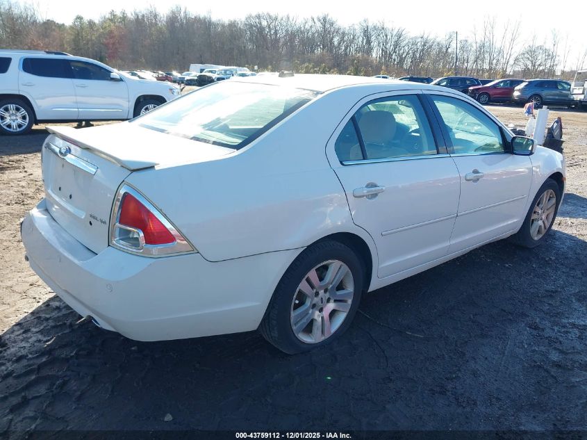 2008 Ford Fusion Sel VIN: 3FAHP08188R192233 Lot: 43759112