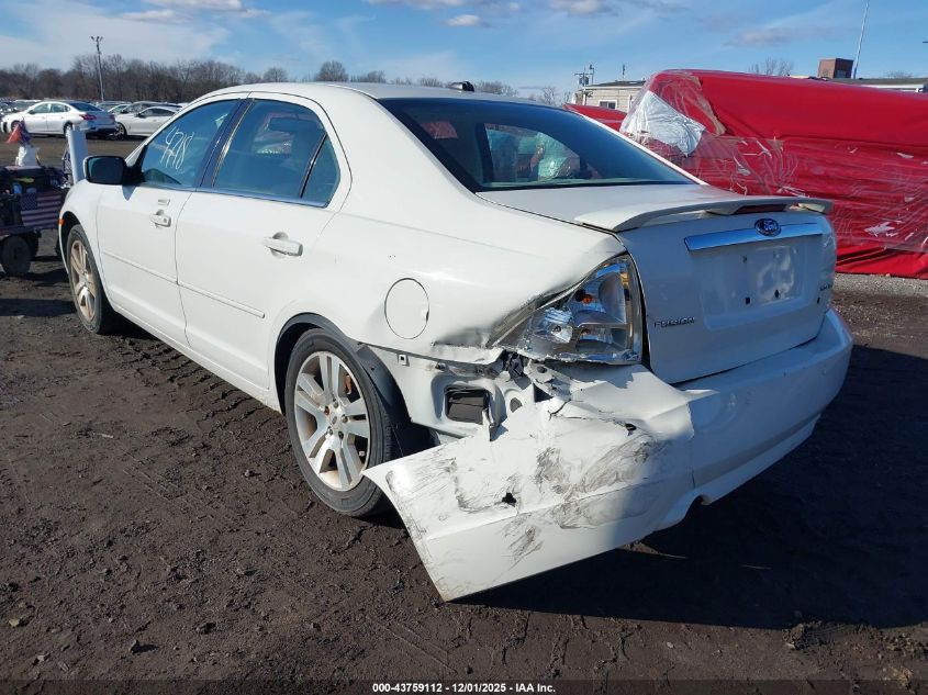 2008 Ford Fusion Sel VIN: 3FAHP08188R192233 Lot: 43759112