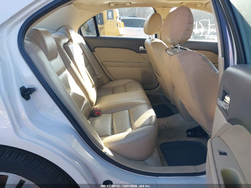 2008 Ford Fusion Sel VIN: 3FAHP08188R192233 Lot: 43759112