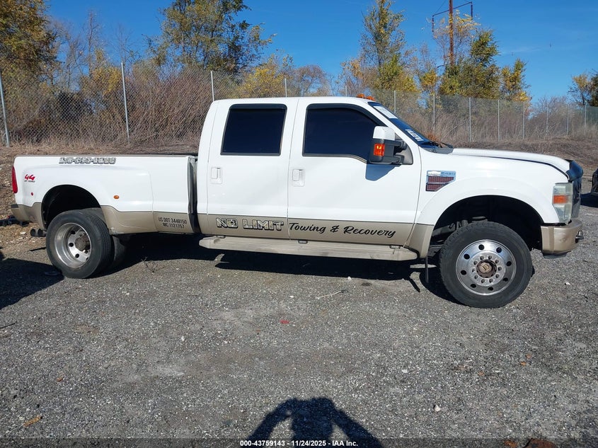 2008 Ford F-450 King Ranch/Lariat/Xl/Xlt VIN: 1FTXW43R48EA96020 Lot: 43759143