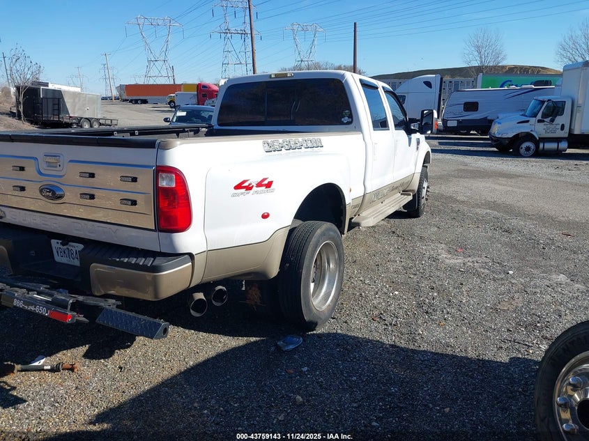 1FTXW43R48EA96020 2008 FORD F450 photo no. 4