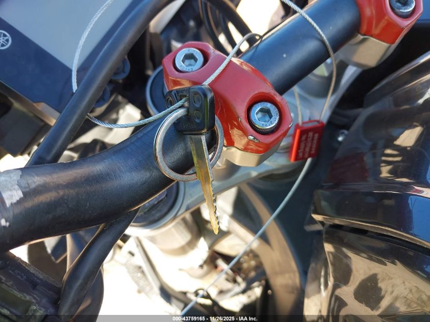 2017 Yamaha Fz10 VIN: JYARN48E8HA000166 Lot: 43759165