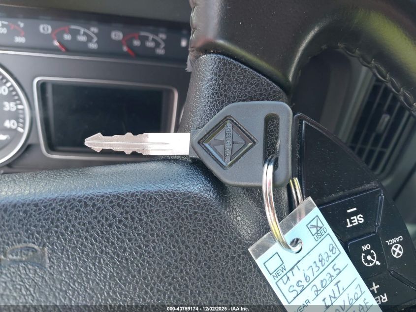 2025 International Mv VIN: 1HTEUMML8SS673828 Lot: 43759174