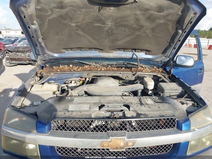 2003 Chevrolet Avalanche 1500 VIN: 3GNEC13T03G182539 Lot: 43759194