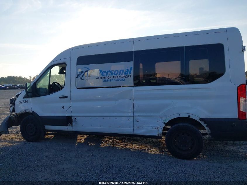 2018 Ford Transit-250 VIN: 1FTYR2CM3JKB37734 Lot: 43759200